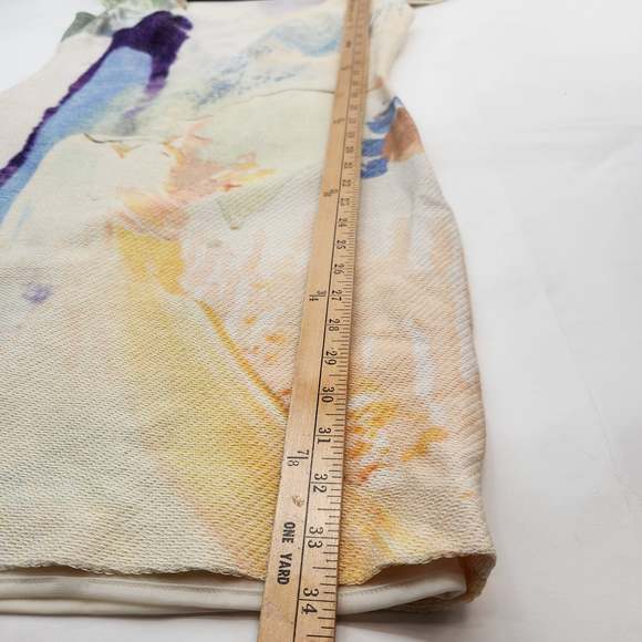 Women's Mini Dress Colorful Abstract Art Print Size 8 Party Luxury Classy - Picture 6 of 13